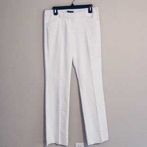 Express Editor Pants white business office midrise